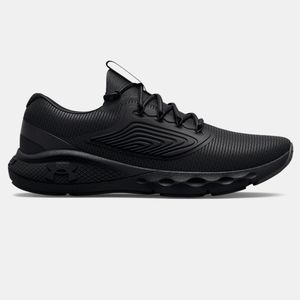 Under Armour Charged Vantage 2 running shoe. Deluxe foam. Black, 0065